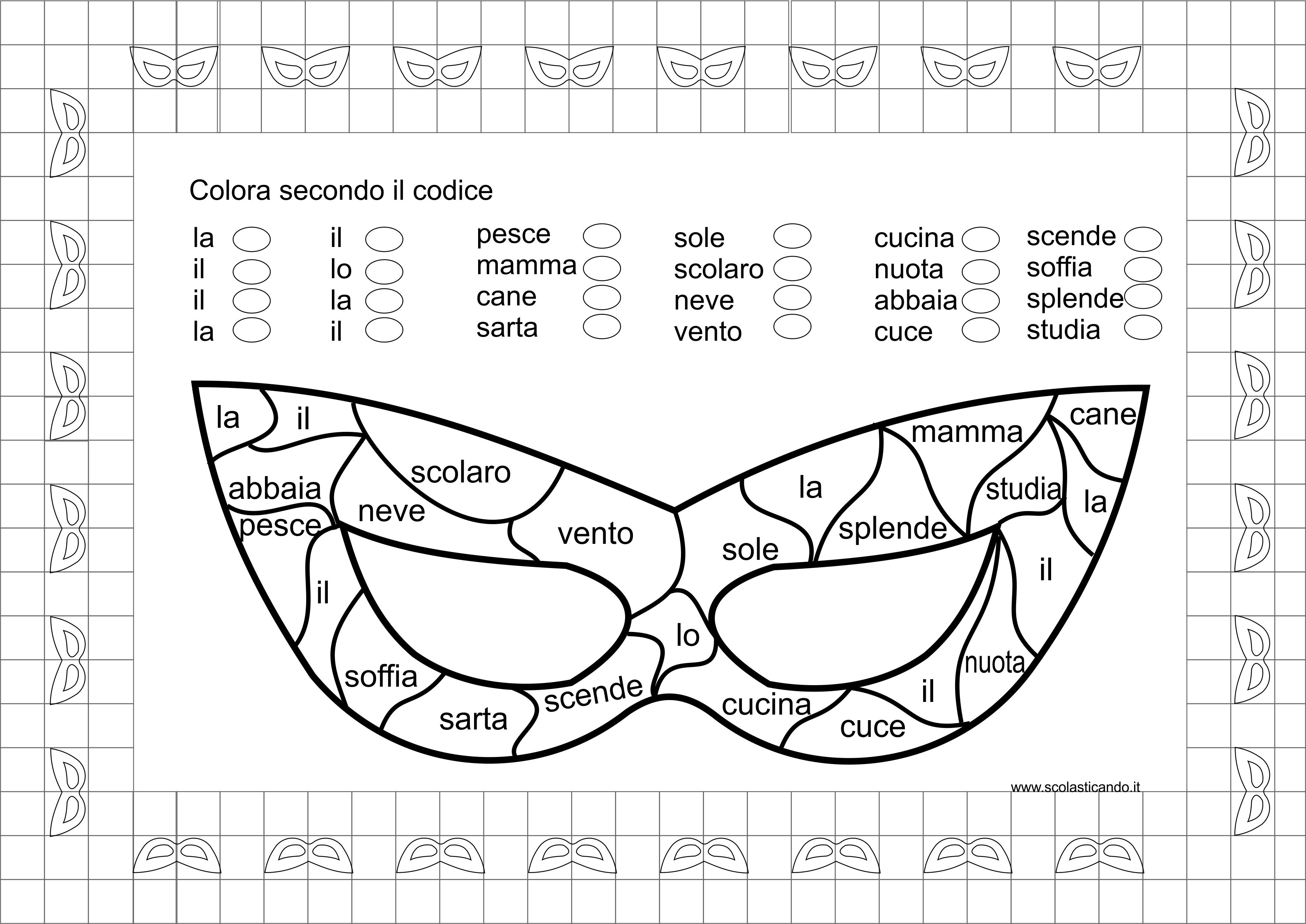 Classe seconda, italiano: schede per la composizione di ...