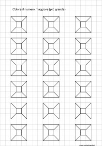 il numero maggiore schema